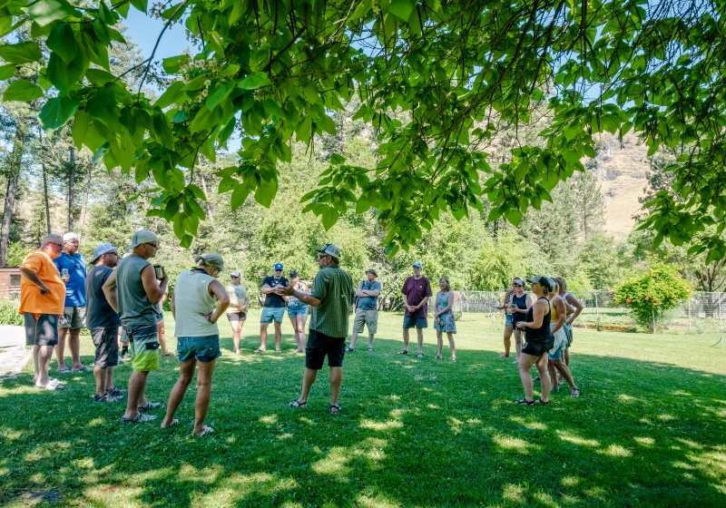 polly bemis ranch history on a jet boat tour