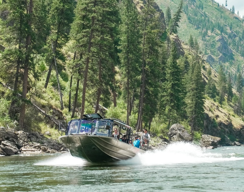 main salmon river jet boat tour