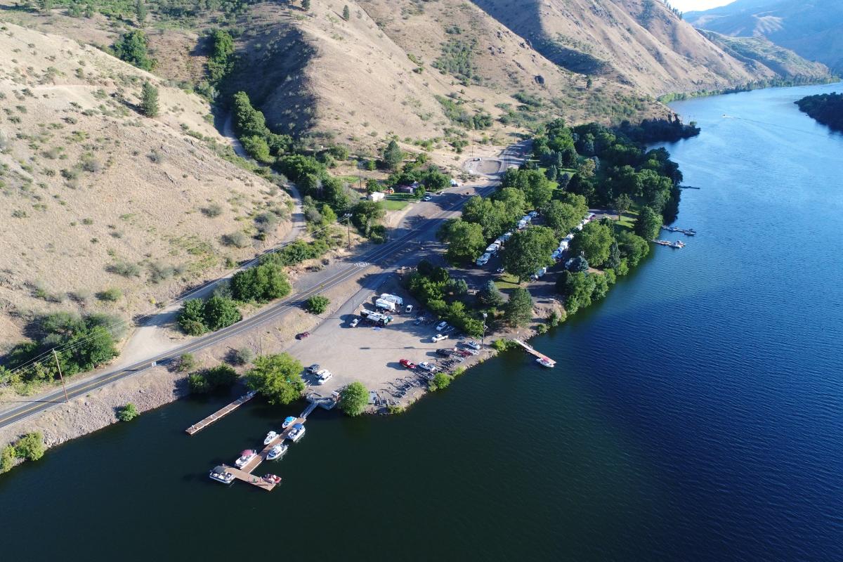 Oxbow, Oregon Hells Canyon Park Rv and Campground near Hells canyon dam